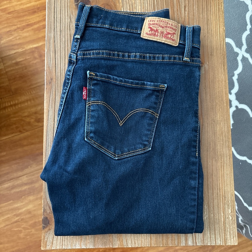 Levi's 311 Women’s Dark Indigo Straight Jeans